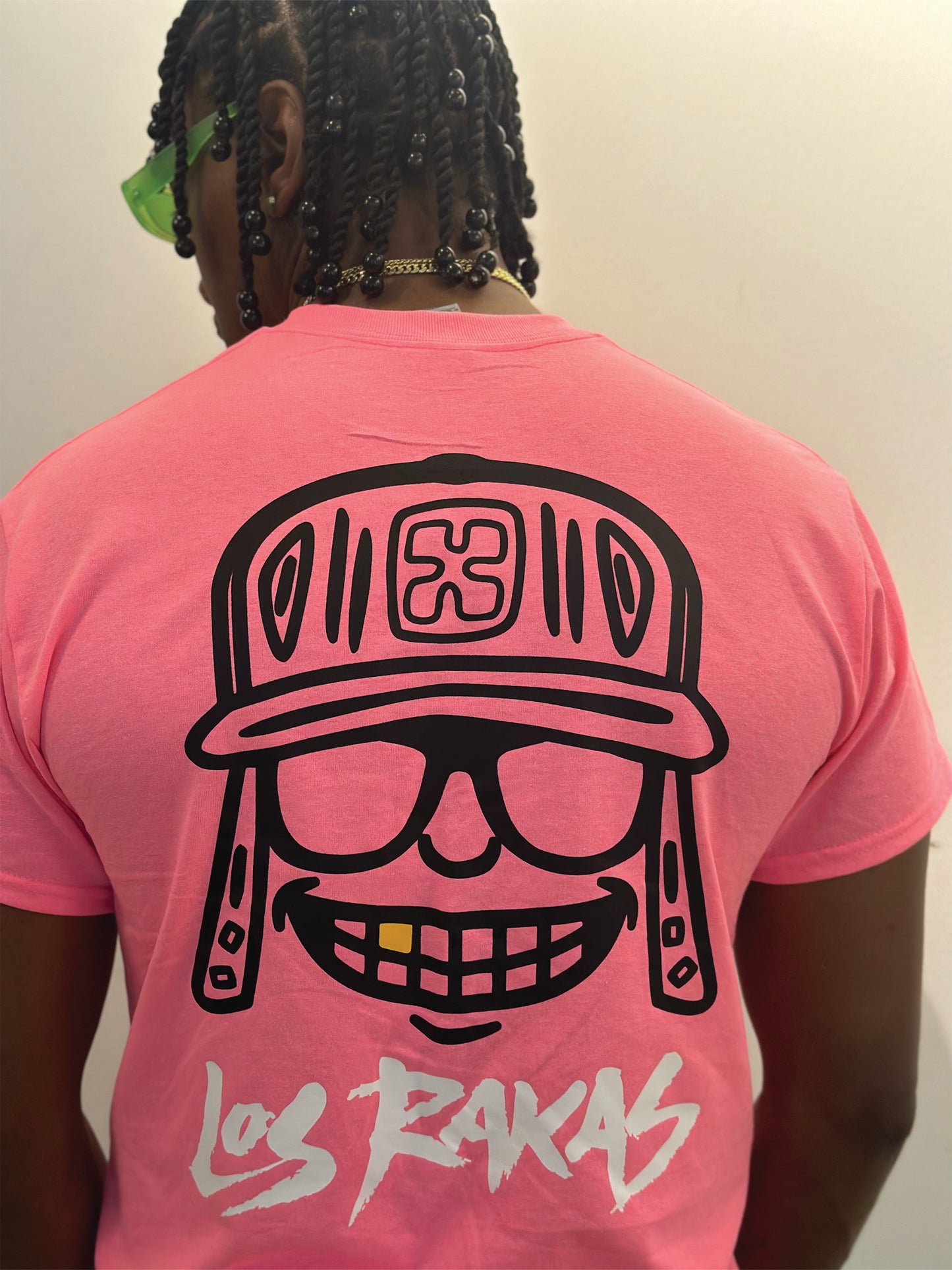 Pink Raka Mola x Los Rakas tee