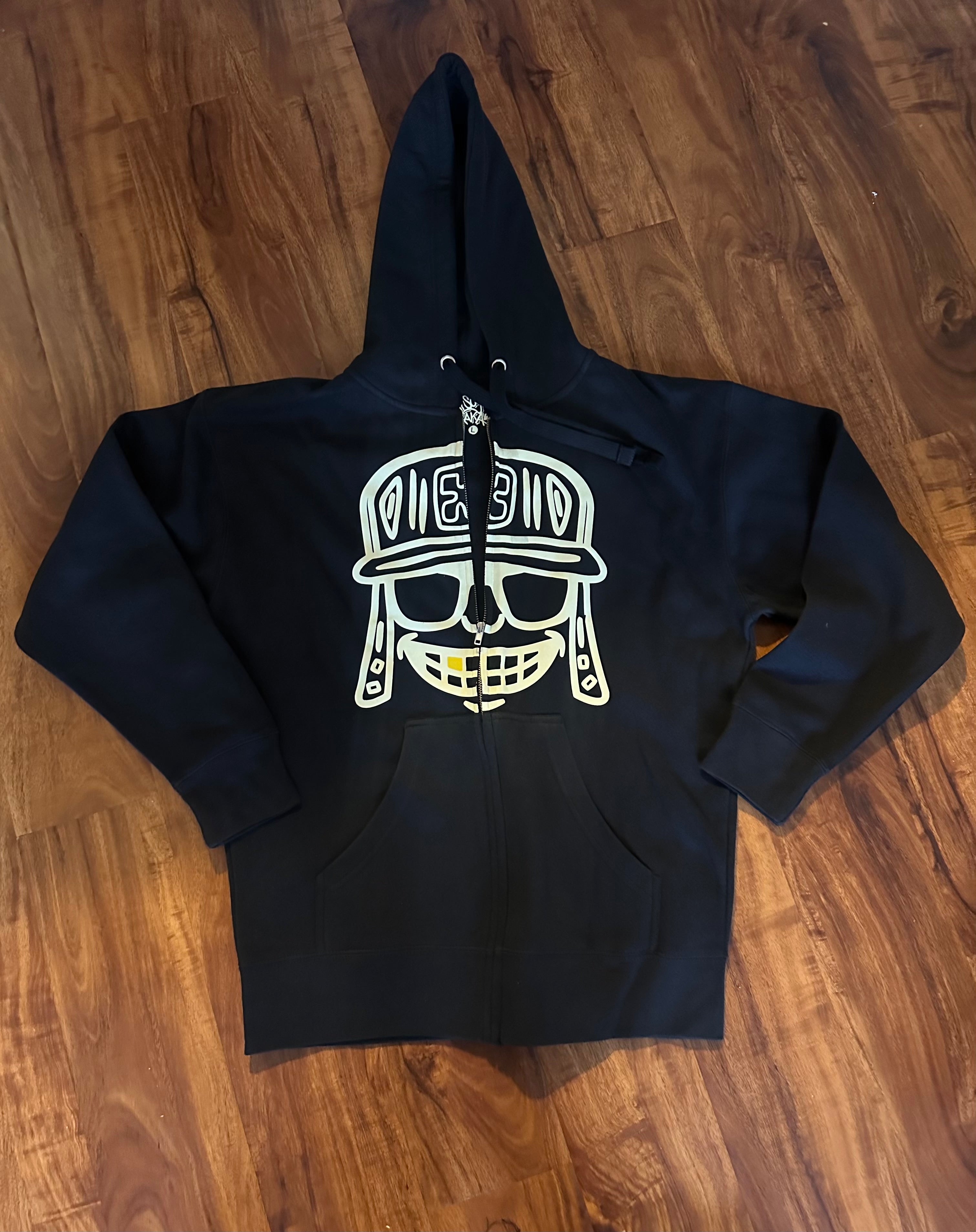 Big Face Mola Zip up Hoodie