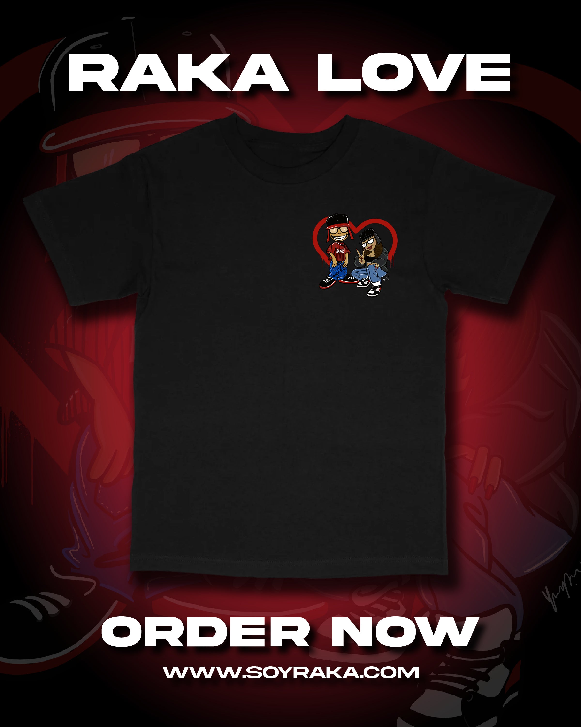 Raka Love pocket Tee