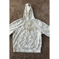 Forest White Camo  Embroidered Hoodie