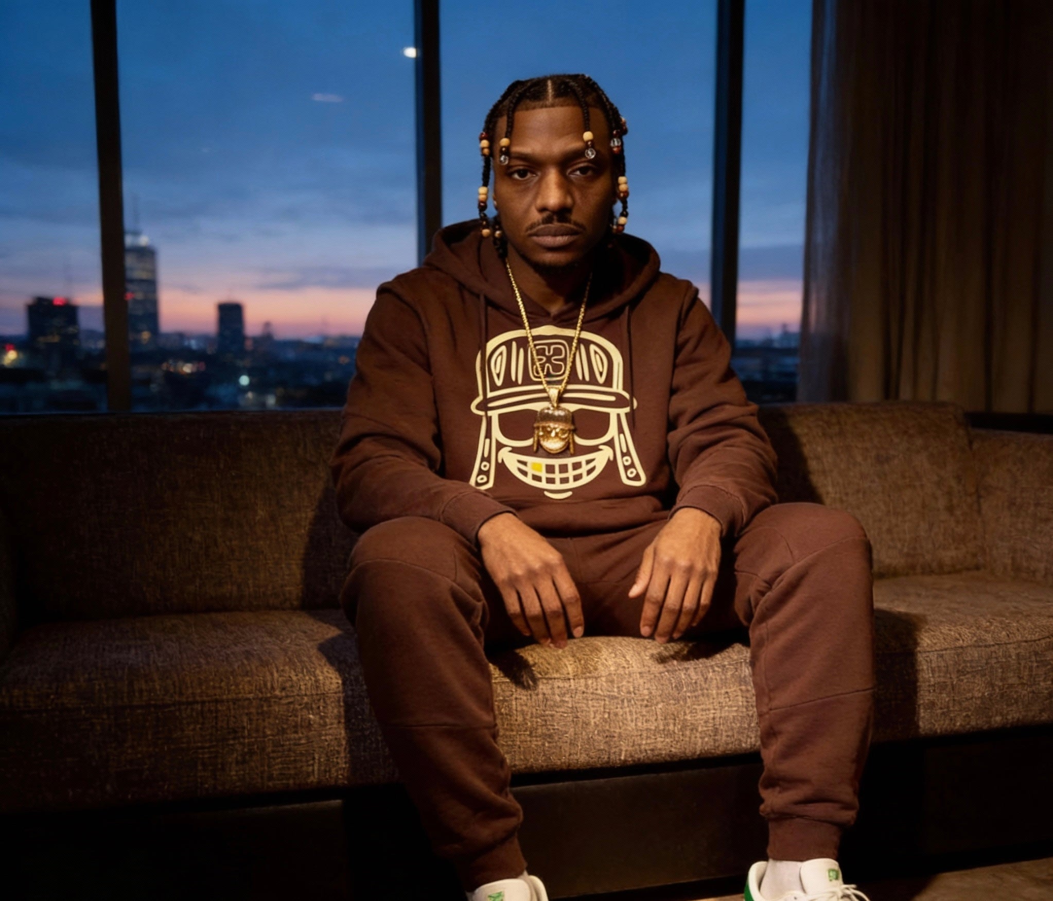 Brown Pride Mola Hoodie