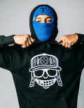 Big Face Mola Embroidered Hoodies