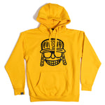 Black & Yellow Raka Mola Hoodie